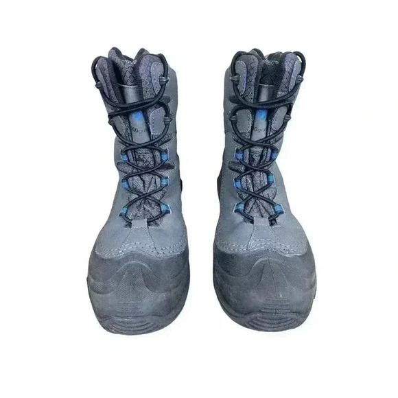 Columbia Boots Men’s 6 Arctic Trip Omni Heat 200g Waterproof Gray Snow Winter - Picture 5 of 13